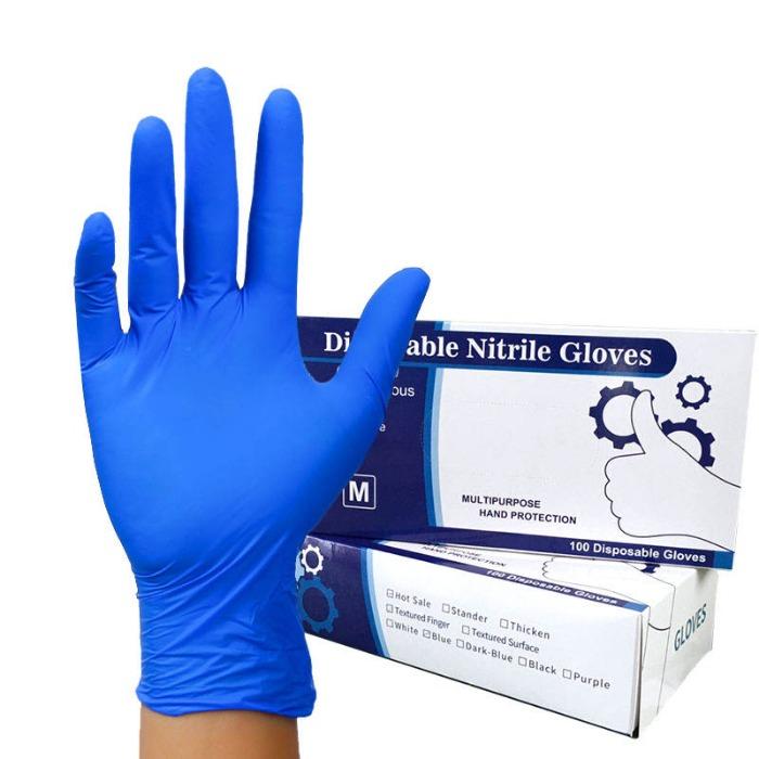 Lékařské chirurgické nitrilové rukavice Nitrilové rukavice 