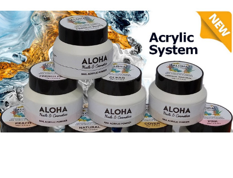 New #Acrylic line from ALOHA Nails & Cosmetics