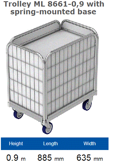 Presenting our bestseller and most useful laundry trolley.